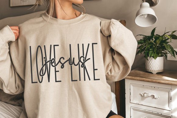 Download Love Like Jesus SVG, Bible Verse SVG - Love like Collection